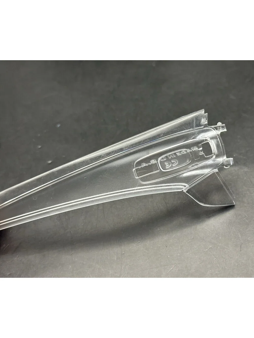 Oakley Batwolf Polished Clear OEM Right Replacement Arm